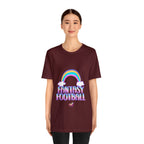 Cute Fantasy Football Shirt | Pink Cute Fantasy Football Unisex T-Shirt