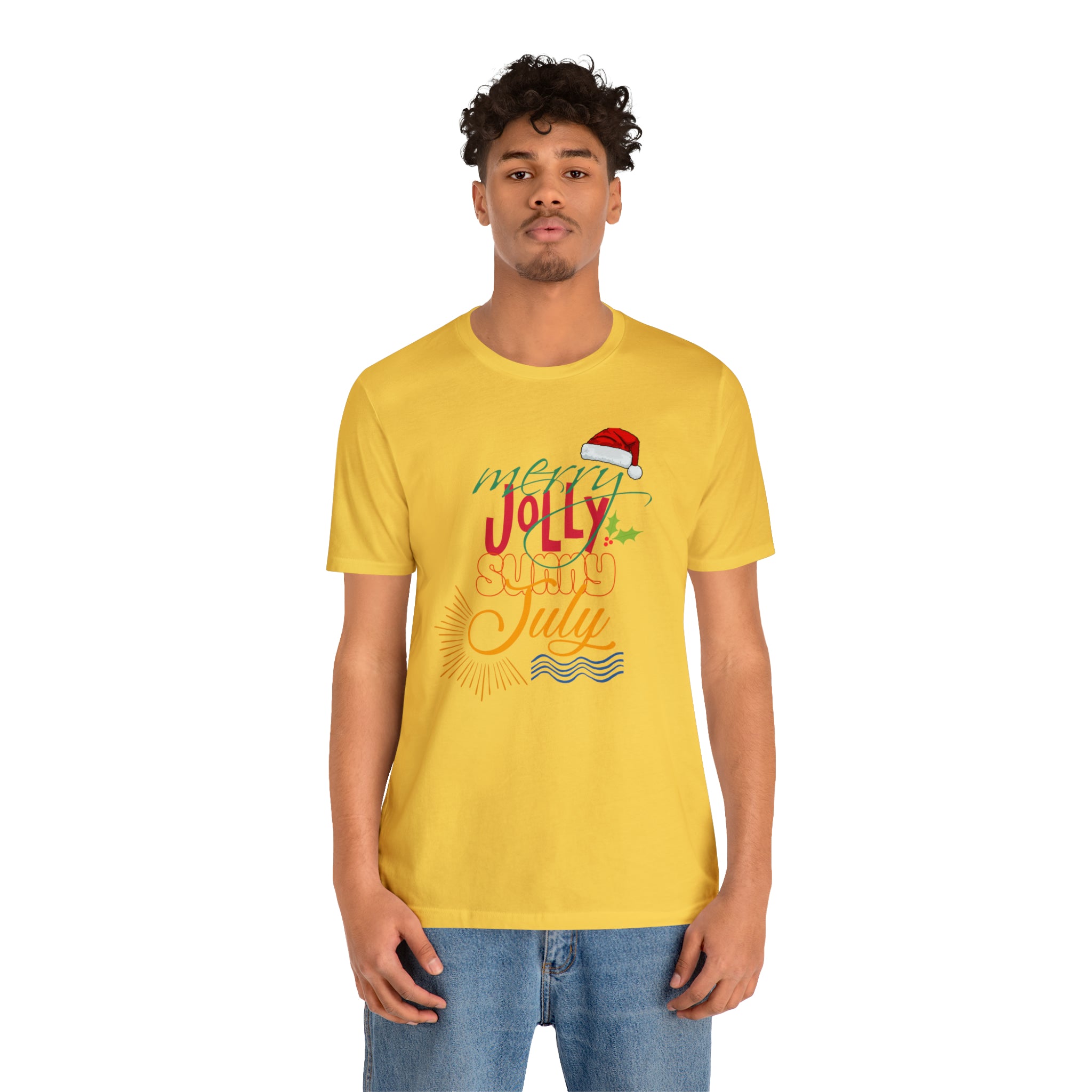 Merry Sunny July Shirt | Christmas in July Statement T-Shirt