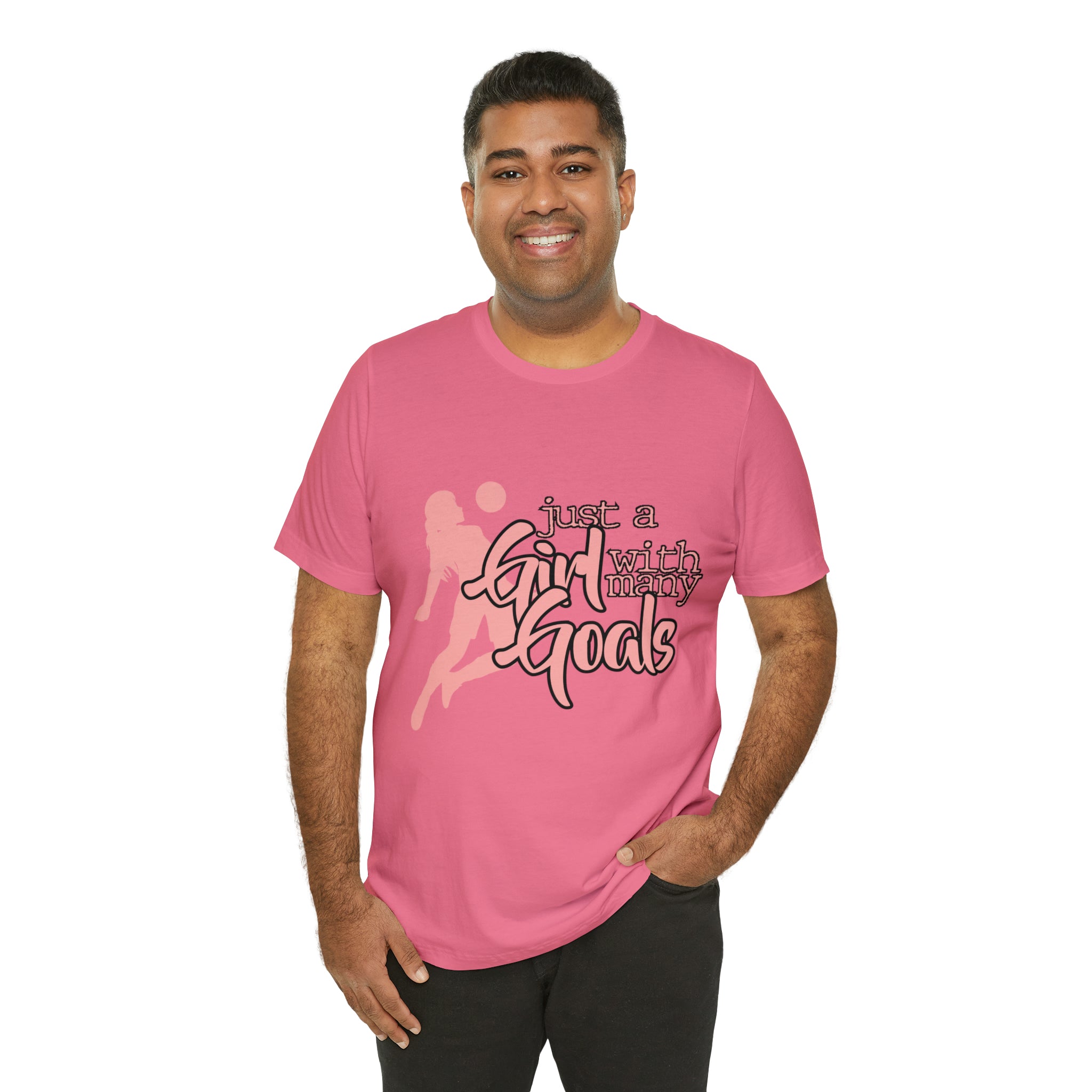 A Girl With Many Goals Shirt | Soccer Girl T-Shirt