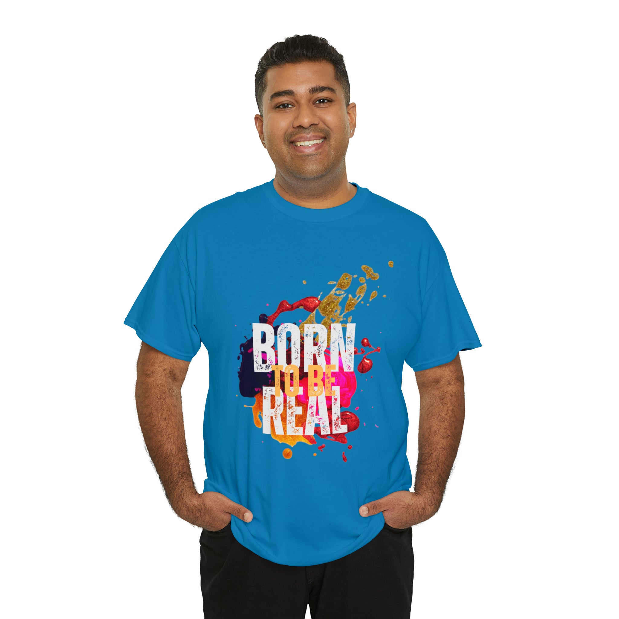 Born To Be Real  | Genuine Spirit Unisex Statement Tee