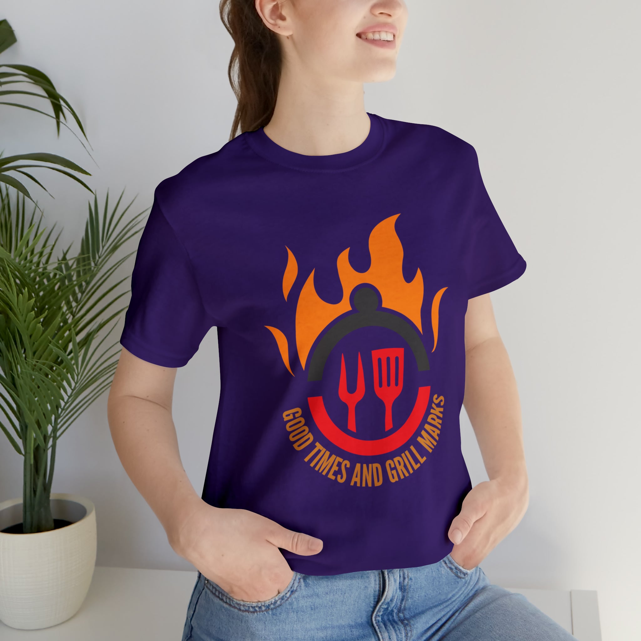 Grill Marks and Good Times | Grilling Unisex T-Shirt