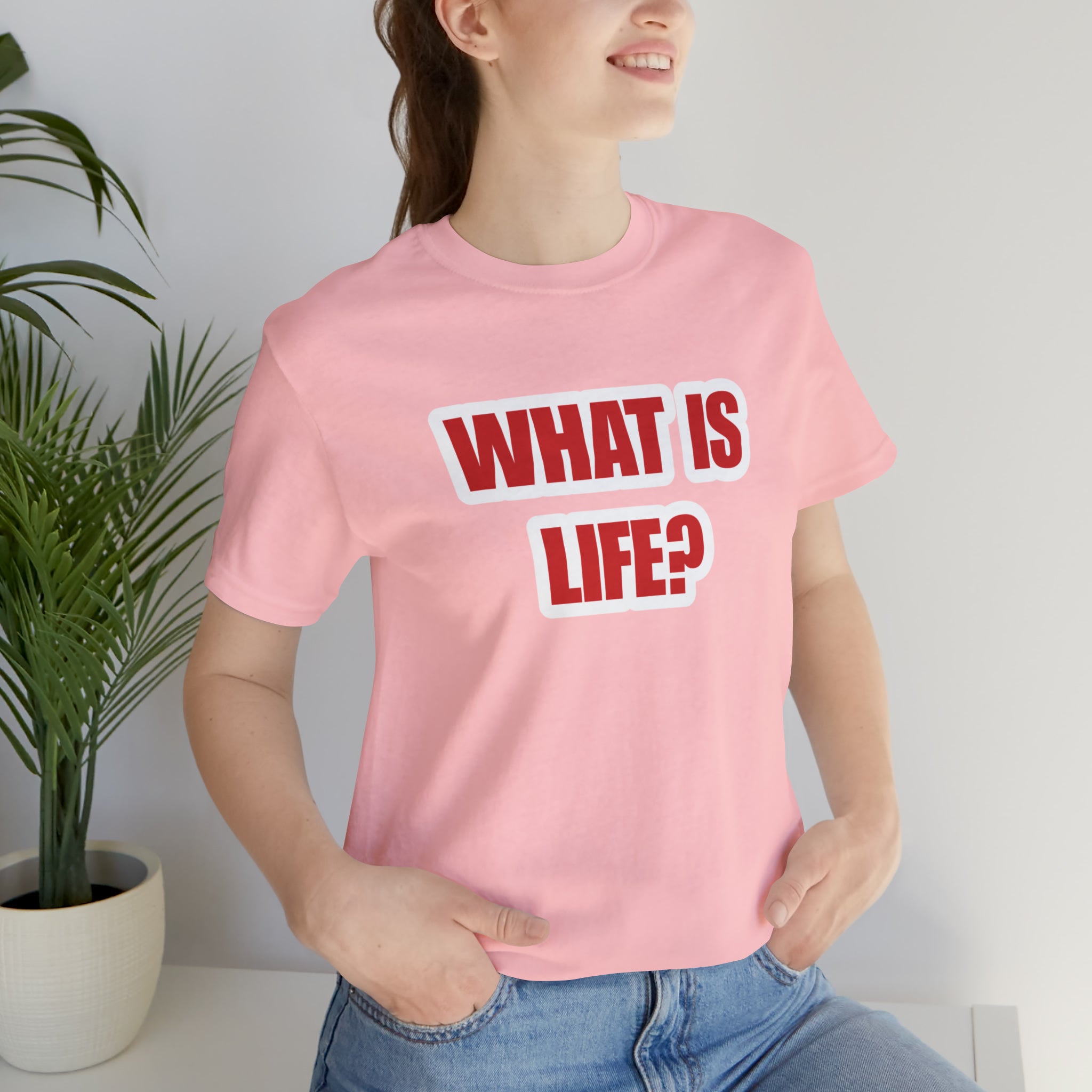 What Is Life? Existential Shirt | Ambiguous Existential Crisis T-Shirt