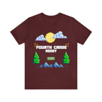 Fourth Grade Ready Pixel Shirt | Minecraft Unisex T-Shirt