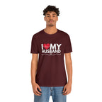 I Love My Husband Shirt | Couple Love T-Shirt, Pair Husband Wife Matching Shirt