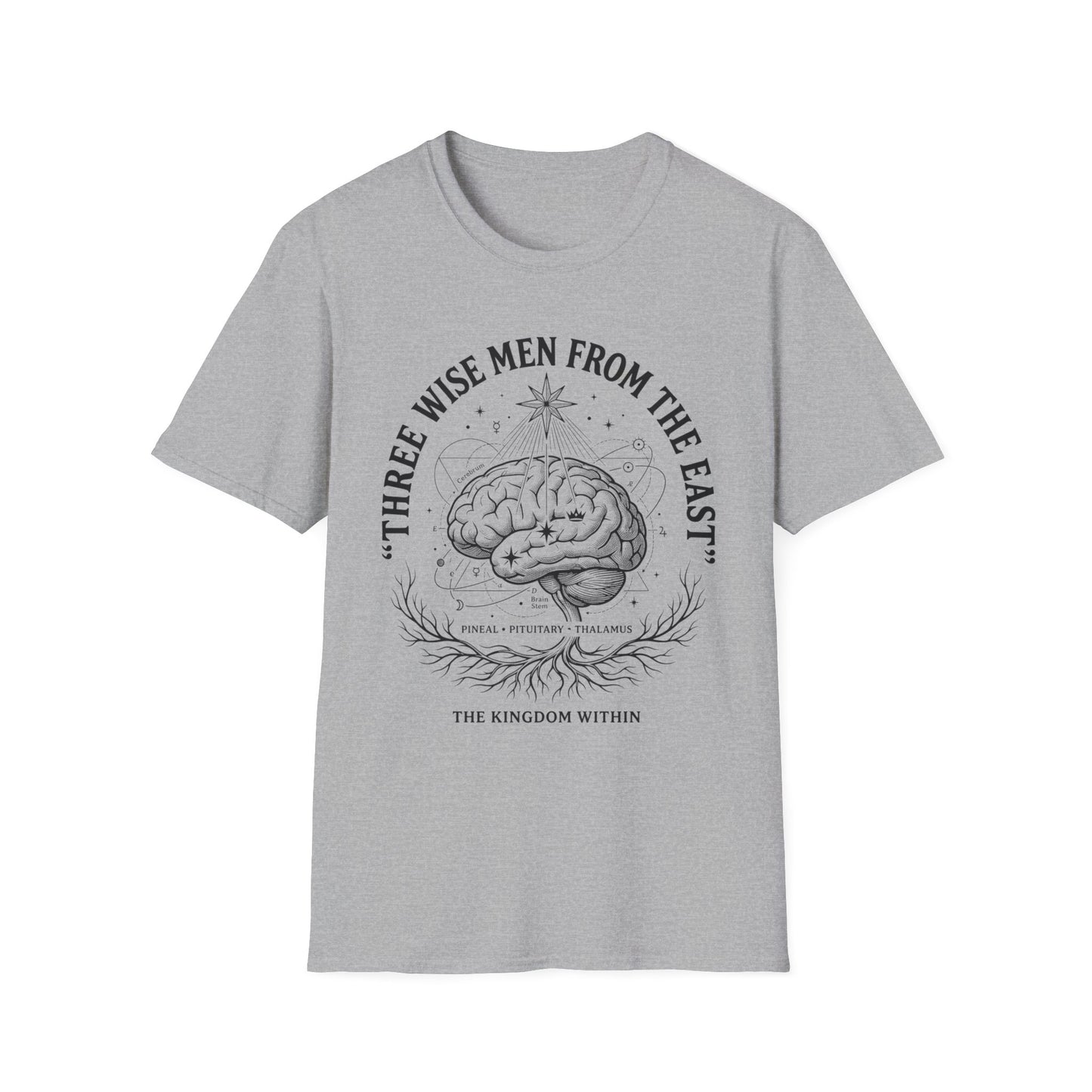 Three Wise Men From The East Brain Graphic T-Shirt — Spiritual Astrology Tee