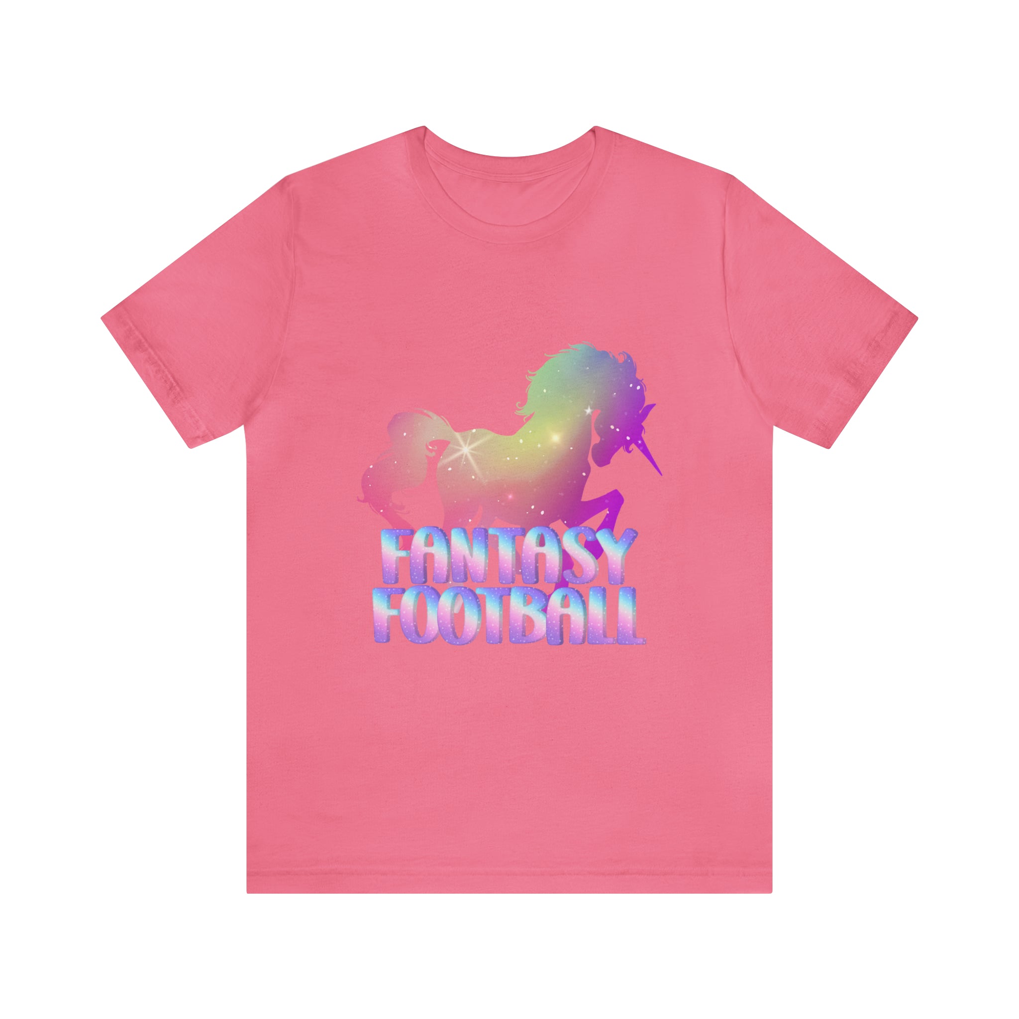 Fantasy Football Pink Shirt | Unicorn Fantasy Football Unisex T-Shirt