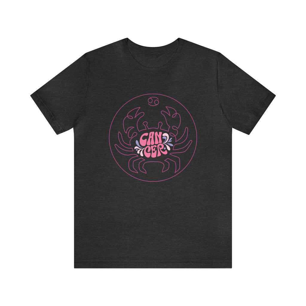 Cancer Crab Zodiac Graphics Shirt | Zodiac Sign Statement T-Shirt