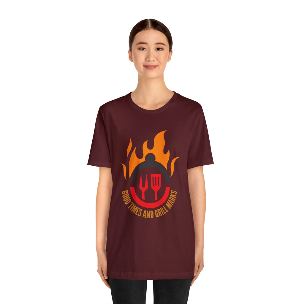 Grill Marks and Good Times | Grilling Unisex T-Shirt