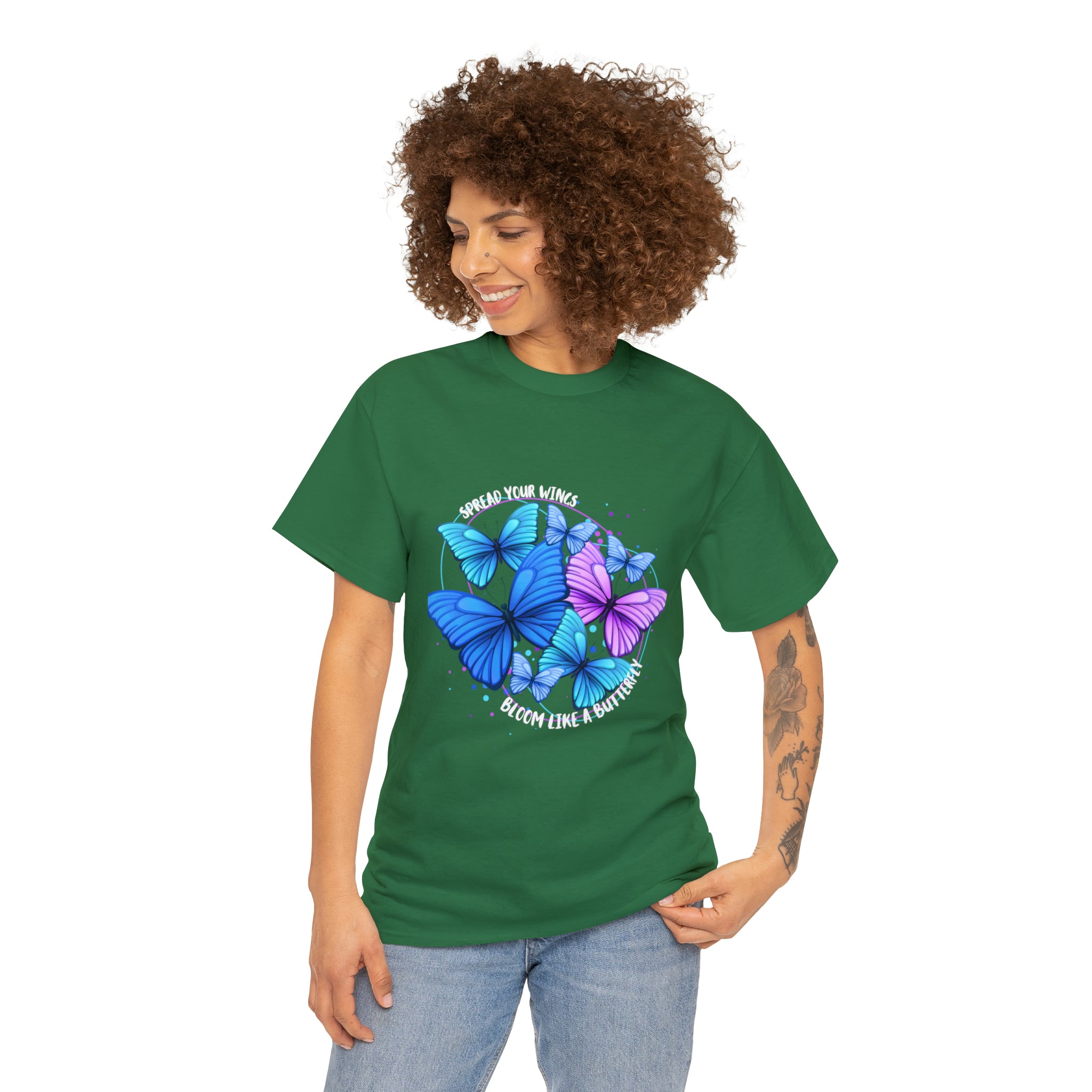 Spread Your Wings Bloom Like A Butterfly | Metamorphosis in Motion Tee