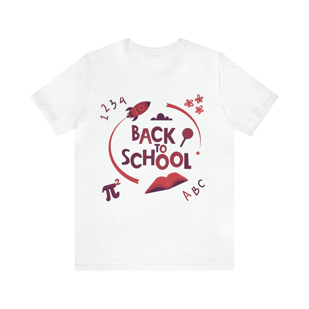 Back to School Subjects Shirt | Back to School Rocket Unisex T-Shirt