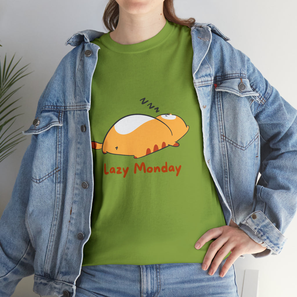 Lazy Monday Shirt | Cat Lover T-Shirt