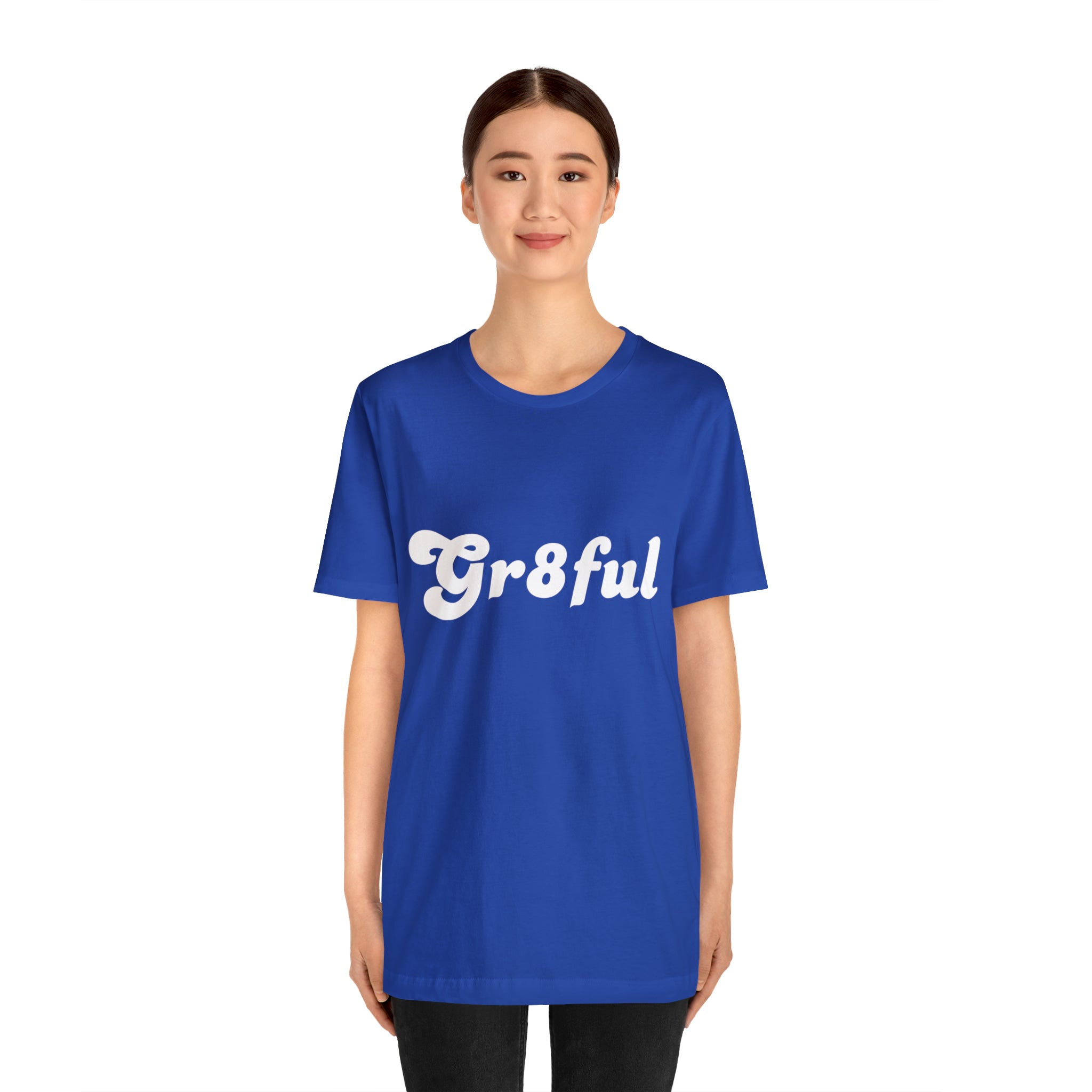 Grateful Statement Shirt | Uplifting Gr8ful T-Shirt