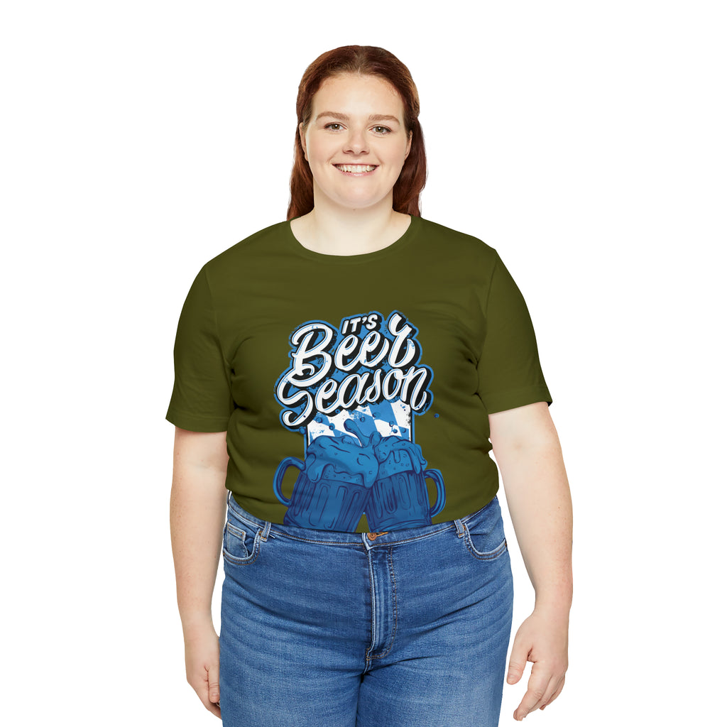 Beer Season Blue Shirt | Drink Beer Unisex T-Shirt