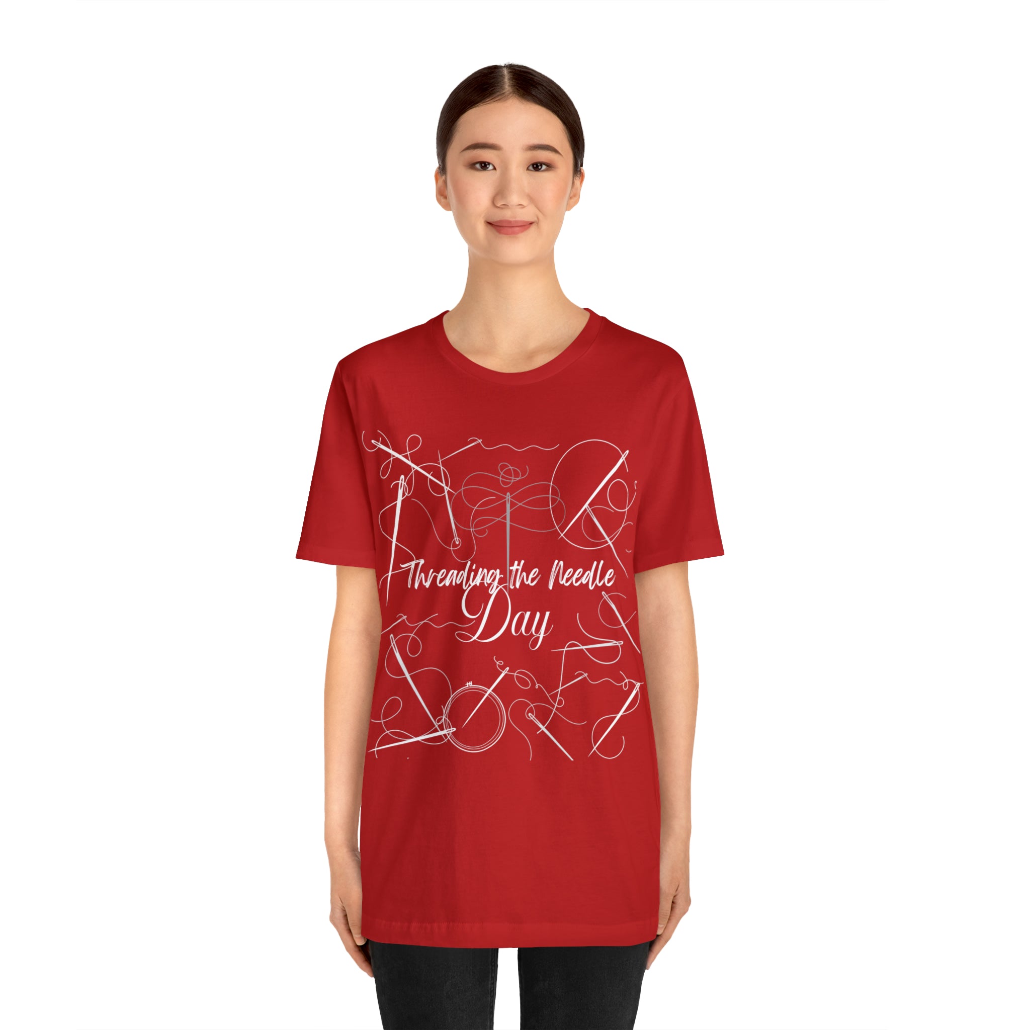 Threading the Needle Day Shirt 2 | Tailor Sewing Unisex T-Shirt