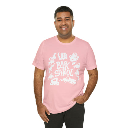 Back to School Ink Shirt | Black and White School Unisex T-Shirt