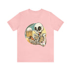 Skeleton Beer Shirt | Drink Beer Unisex T-Shirt