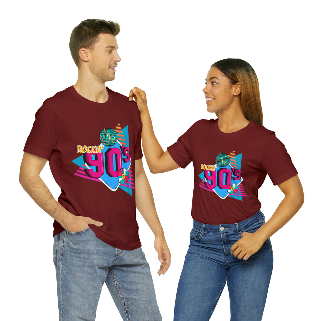 Rockin' 90's Shirt | Retro Vibes Unisex T-Shirt