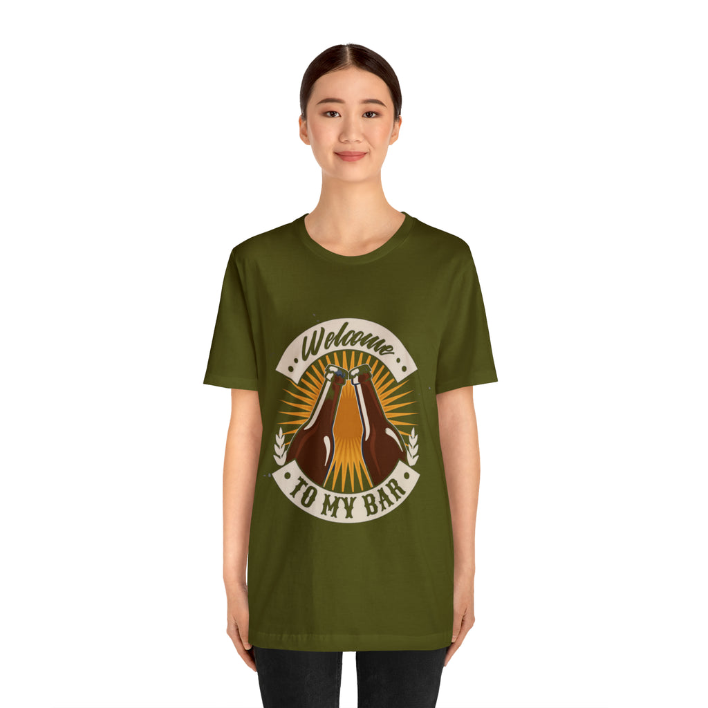 Welcome to my Bar Beer Shirt | Drink Beer Unisex T-Shirt