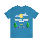 Fourth Grade Ready Pixel Shirt | Minecraft Unisex T-Shirt