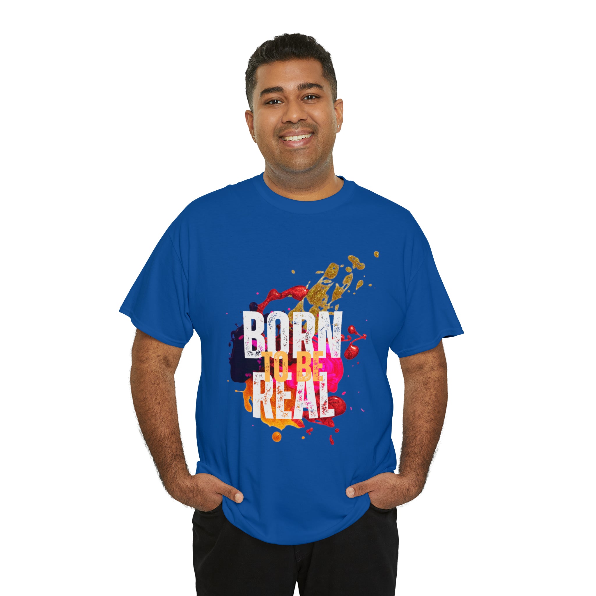 Born To Be Real  | Genuine Spirit Unisex Statement Tee