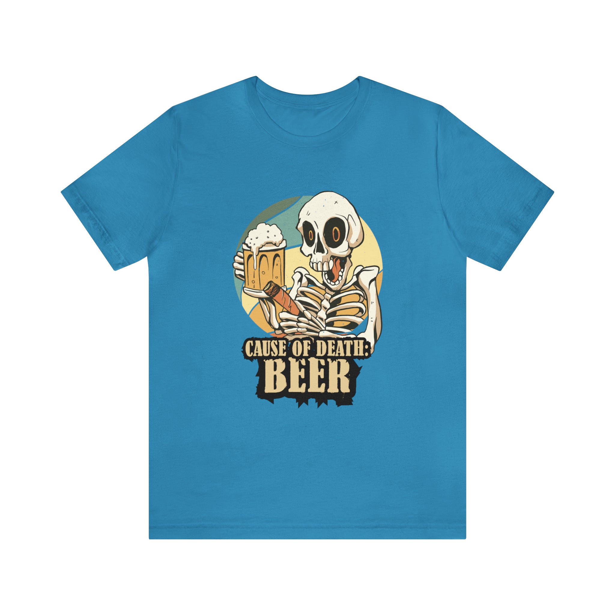 Beer Cause of Death Shirt | Drink Beer Unisex T-Shirt