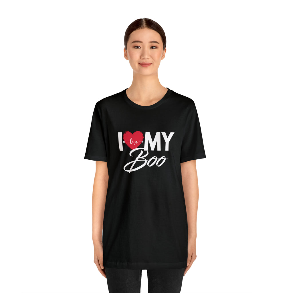 I Love My Boo Shirt | Couple Love T-Shirt, Pair Girlfriend Boyfriend Matching Shirt