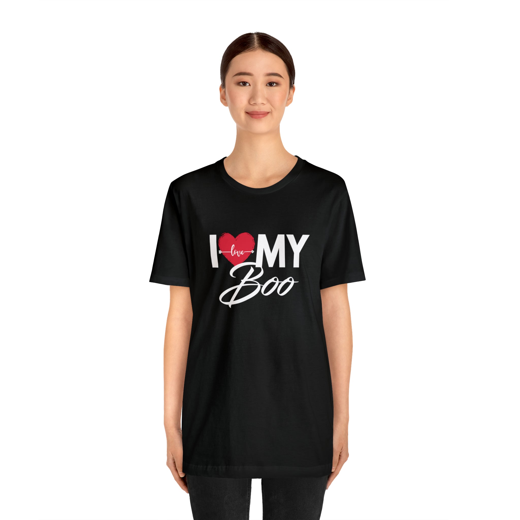 I Love My Boo Shirt | Couple Love T-Shirt, Pair Girlfriend Boyfriend Matching Shirt