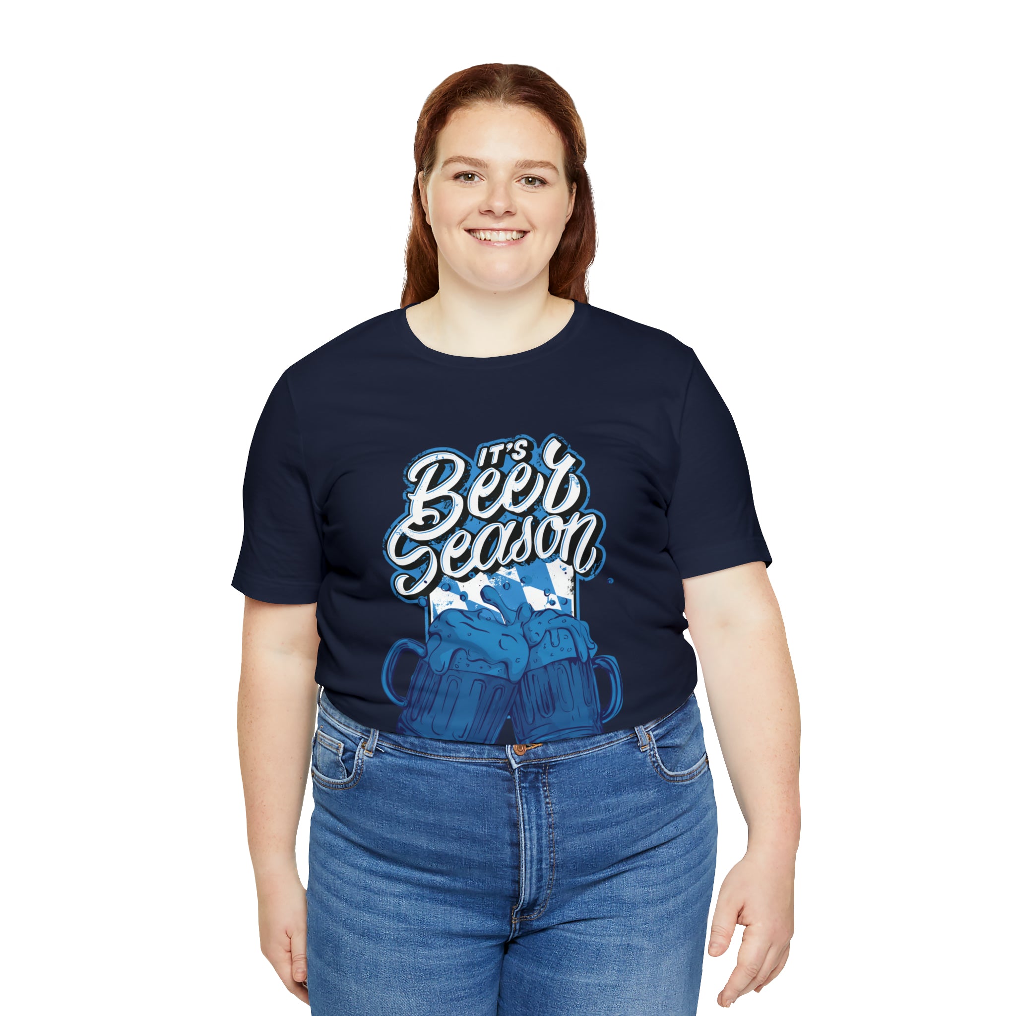 Beer Season Blue Shirt | Drink Beer Unisex T-Shirt