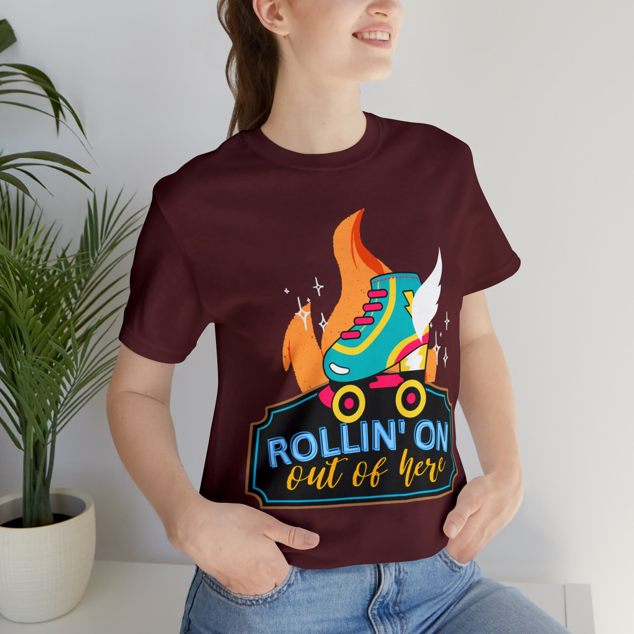 Rollin' On Shirt | Roller Skating Lover Unisex Tee