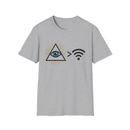 Third Eye Is Greater than WiFi Softstyle T-Shirt