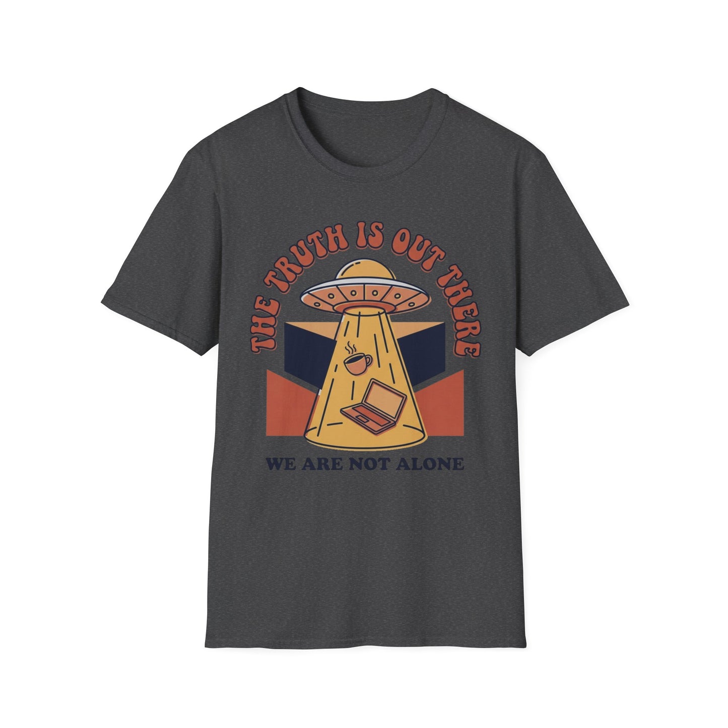 The Truth Is Out There UFO Graphic T-Shirt — Vintage Alien Abduction Tee