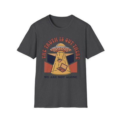 The Truth Is Out There UFO Graphic T-Shirt — Vintage Alien Abduction Tee