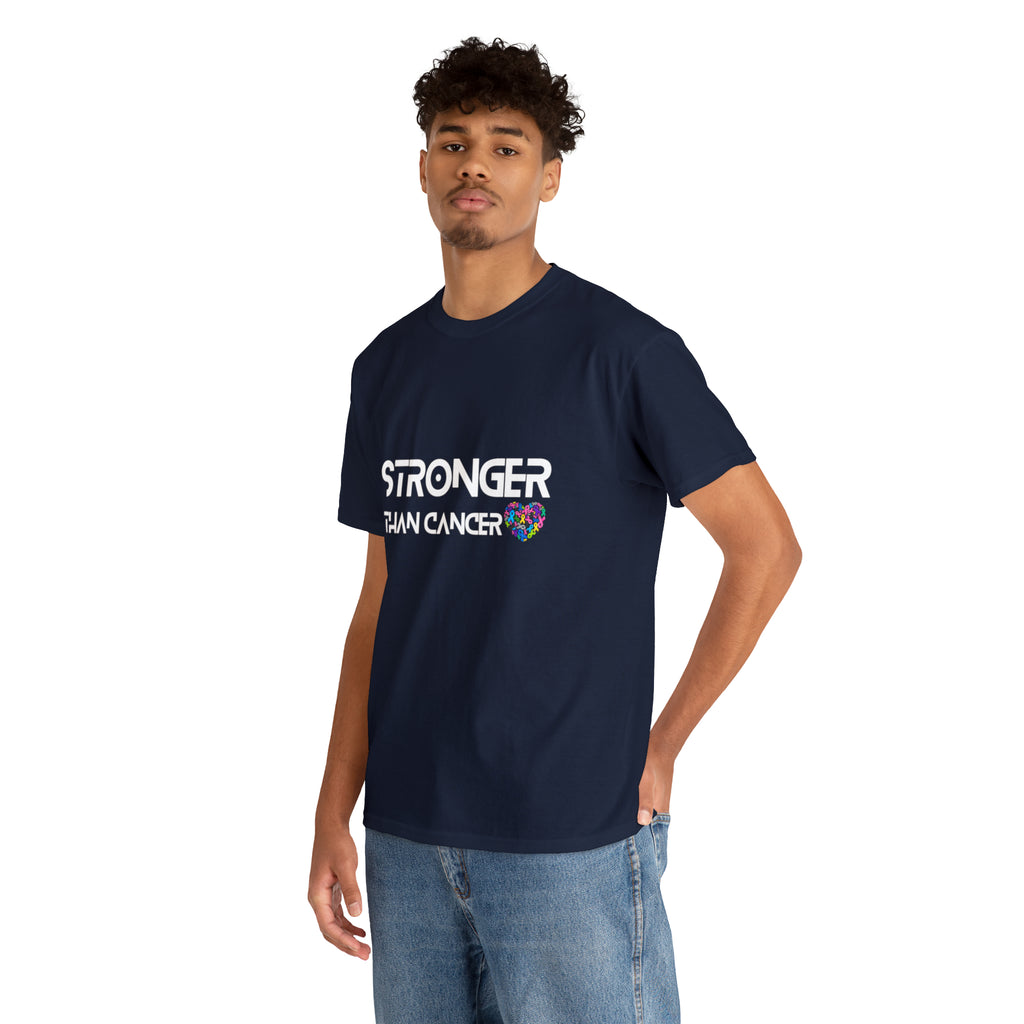 Stronger Than Cancer Shirt | Cancer Warrior Support Unisex T-Shirt