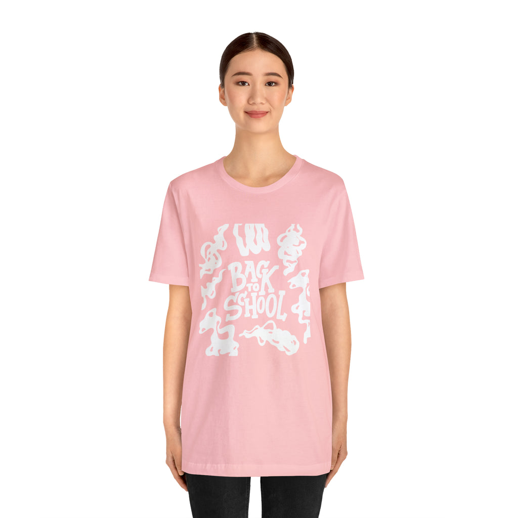 Back to School Ink Shirt | Black and White School Unisex T-Shirt