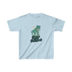 Dinosaur Roaring Through School | First Grade Kids Heavy Cotton™ Tee