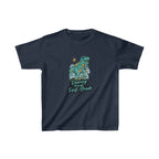 Dinosaur Roaring Through School | First Grade Kids Heavy Cotton™ Tee