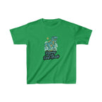 Dinosaur Roaring Through School | First Grade Kids Heavy Cotton™ Tee