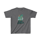 Dinosaur Roaring Through School | First Grade Kids Heavy Cotton™ Tee