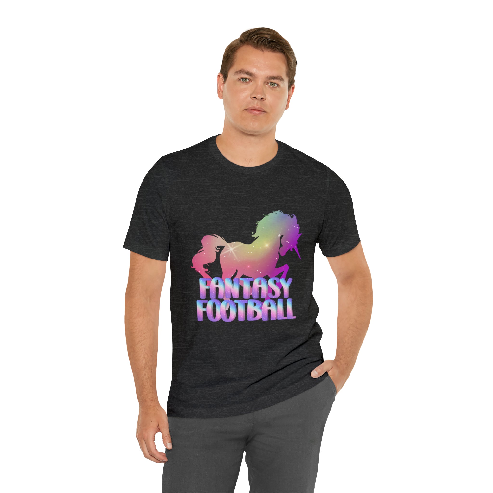 Fantasy Football Pink Shirt | Unicorn Fantasy Football Unisex T-Shirt