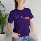 Not A Phase LGBTQIA+ Unisex Shirt | Not A Phase Rainbow Gay Pride Shirt
