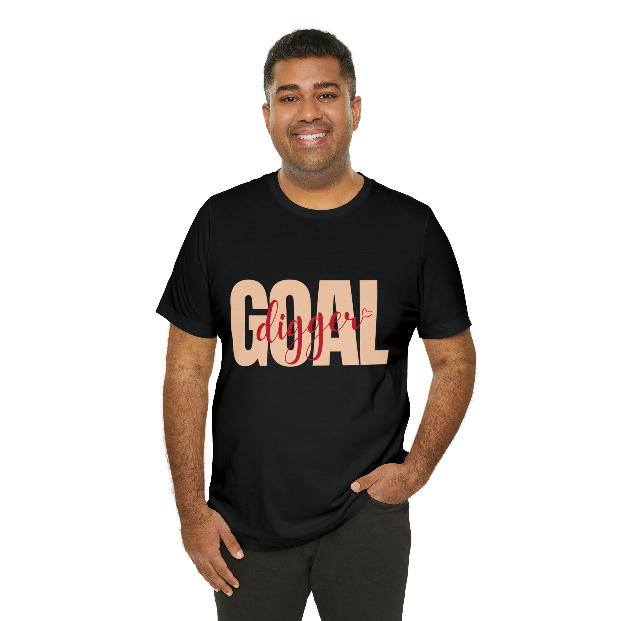 Goal Digger Shirt | Minimalist Statement Unisex T-Shirt