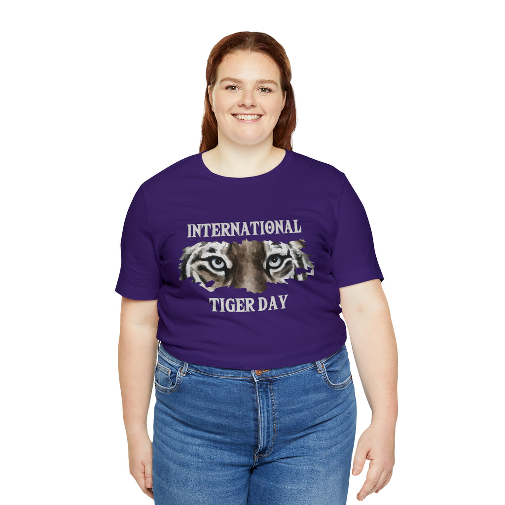International Tiger Day 3 | Tiger Support Unisex T-Shirt