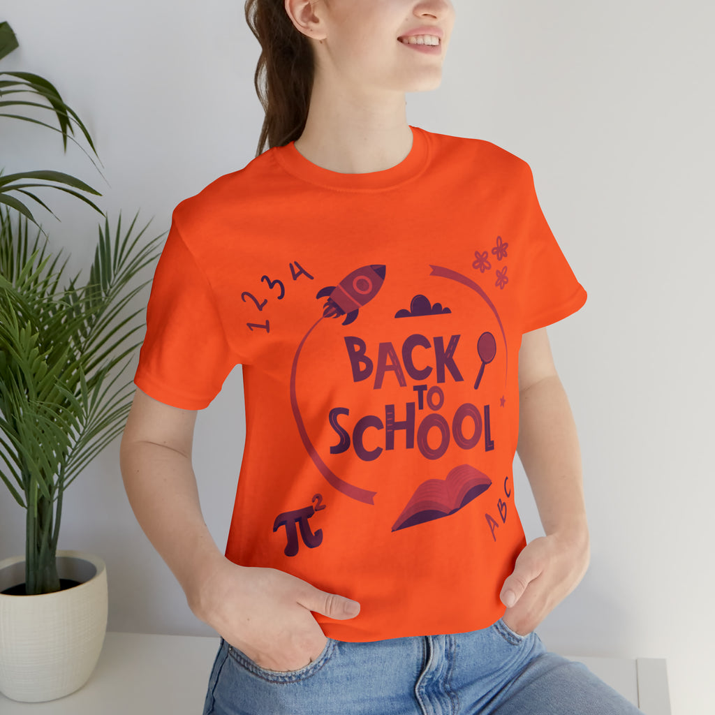 Back to School Subjects Shirt | Back to School Rocket Unisex T-Shirt