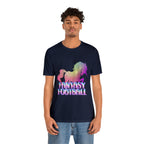 Fantasy Football Pink Shirt | Unicorn Fantasy Football Unisex T-Shirt