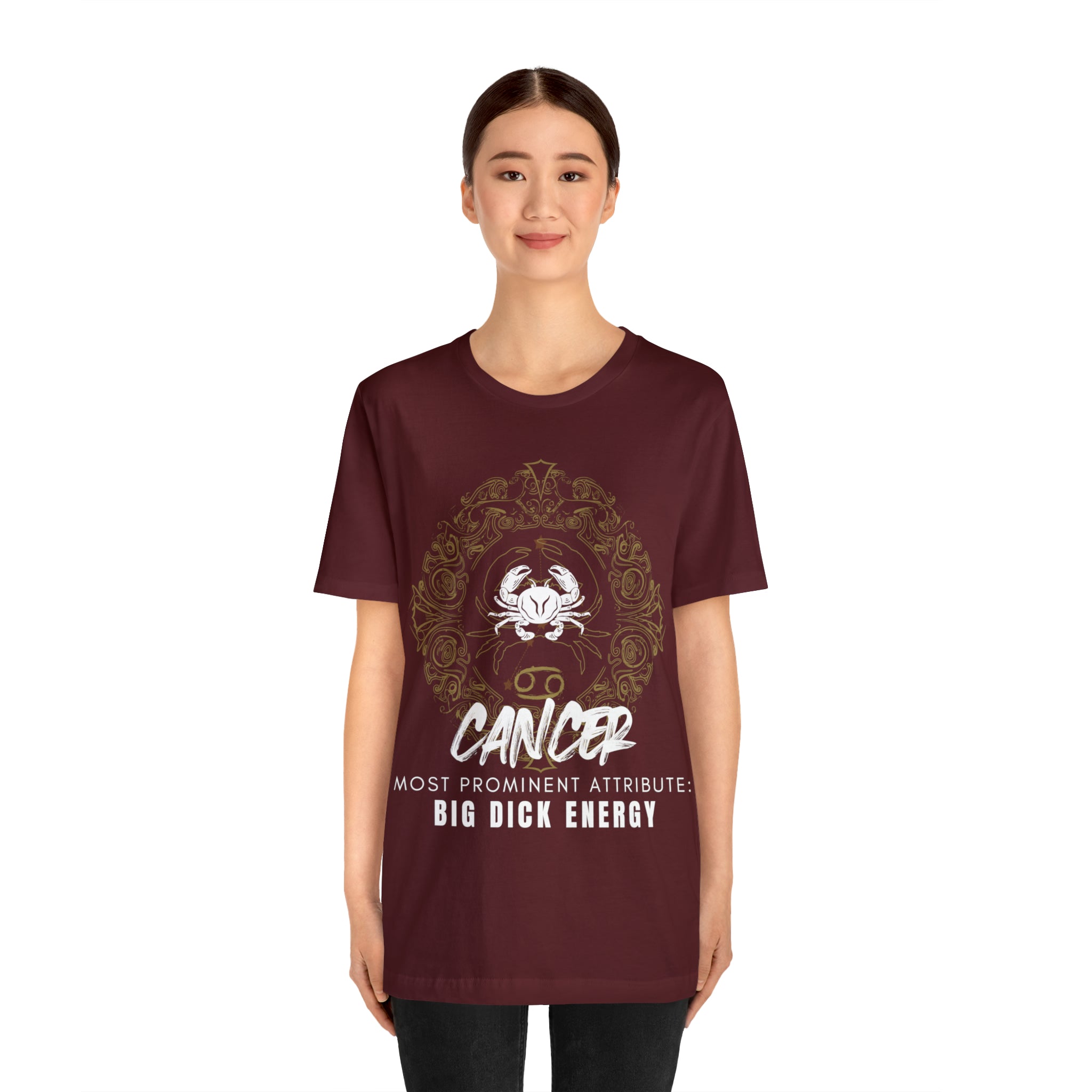 Cancer Zodiac Big Dick Energy Shirt | Zodiac Sign Statement T-Shirt