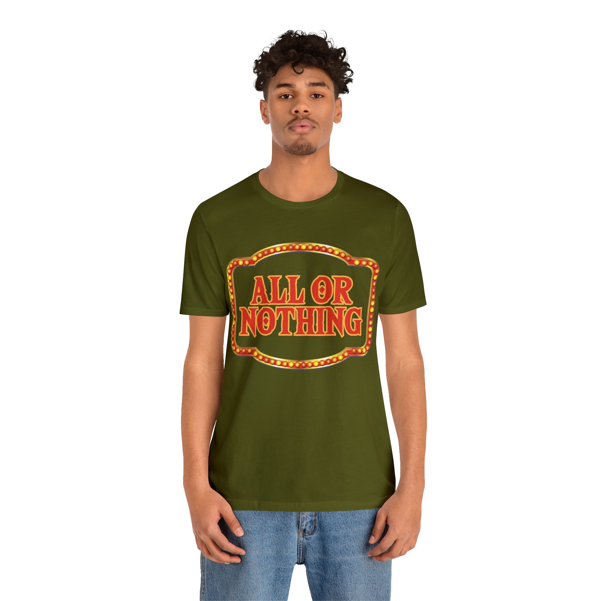 All or Nothing Day Shirt 2 | Poker Casino Unisex T-Shirt