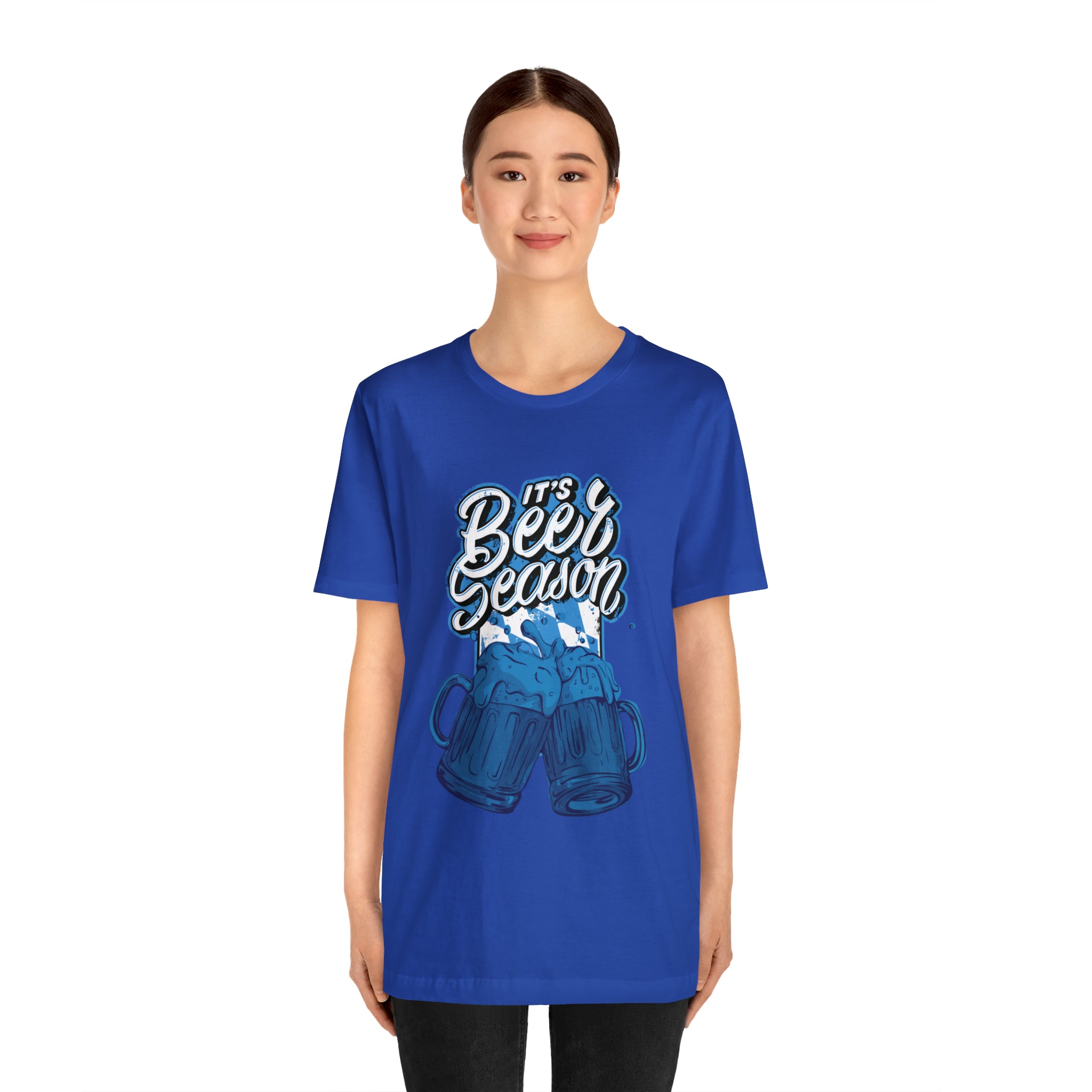 Beer Season Blue Shirt | Drink Beer Unisex T-Shirt