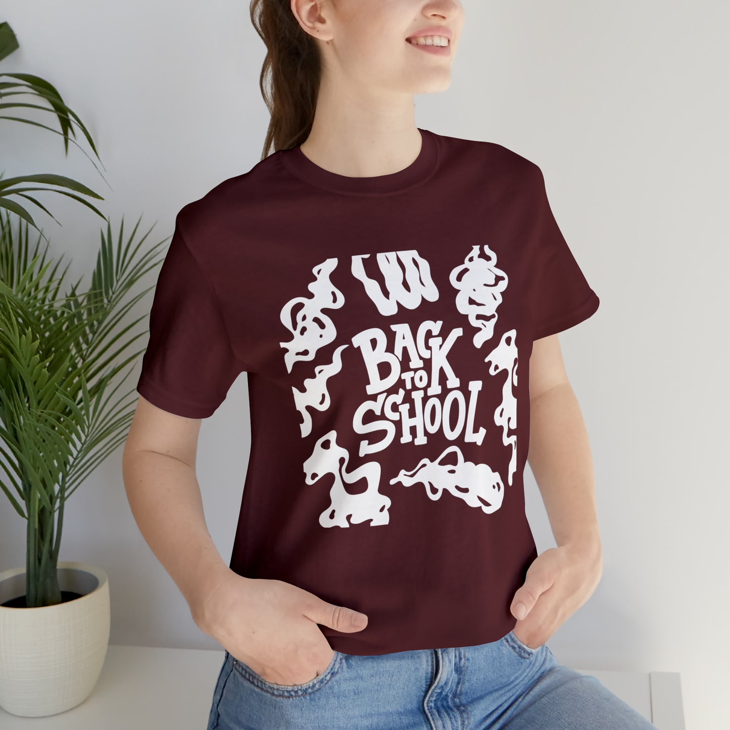 Back to School Ink Shirt | Black and White School Unisex T-Shirt