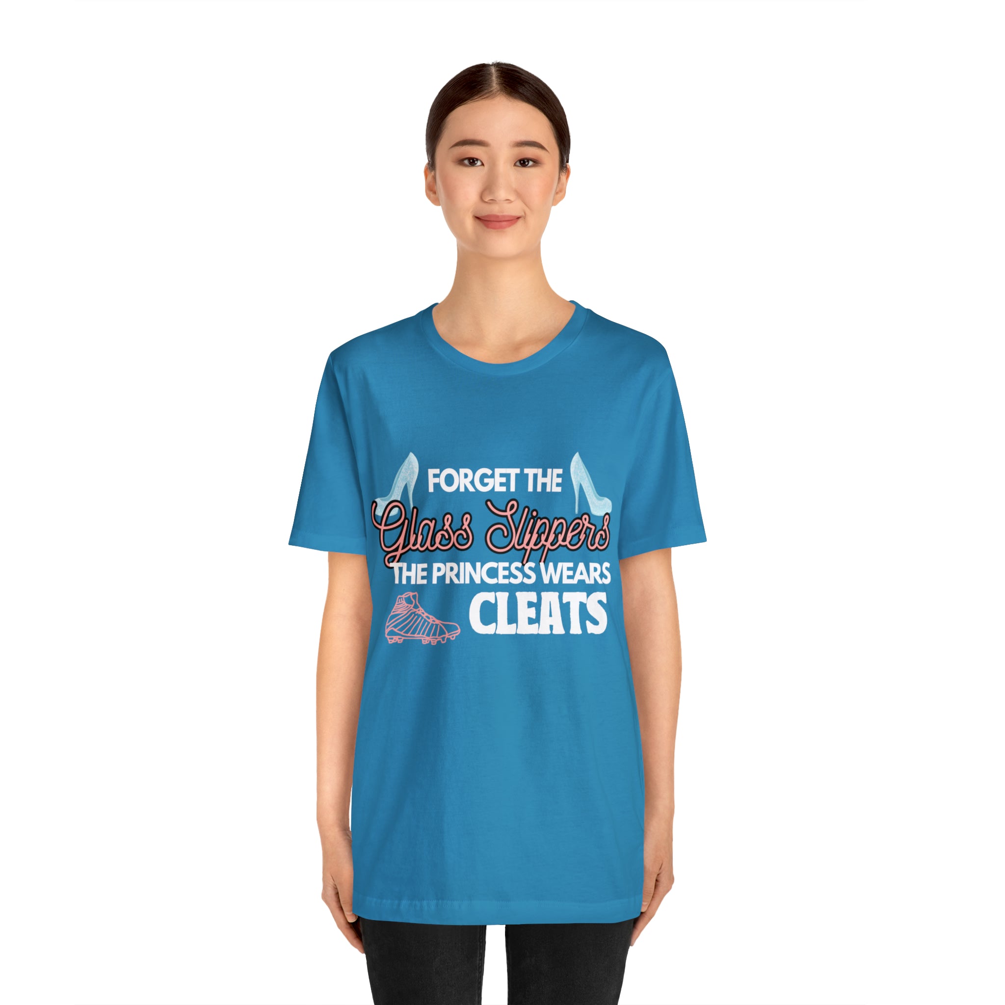 Soccer Princess Wears Cleats Shirt | Soccer Girl Women T-Shirt