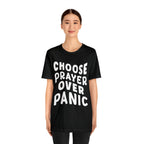 Prayer Over Panic Unisex Shirt | Religious Shirt for Prayers
